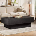 55-Inch Farmhouse Wood Coffee Table for Living Room, Office Reception Area