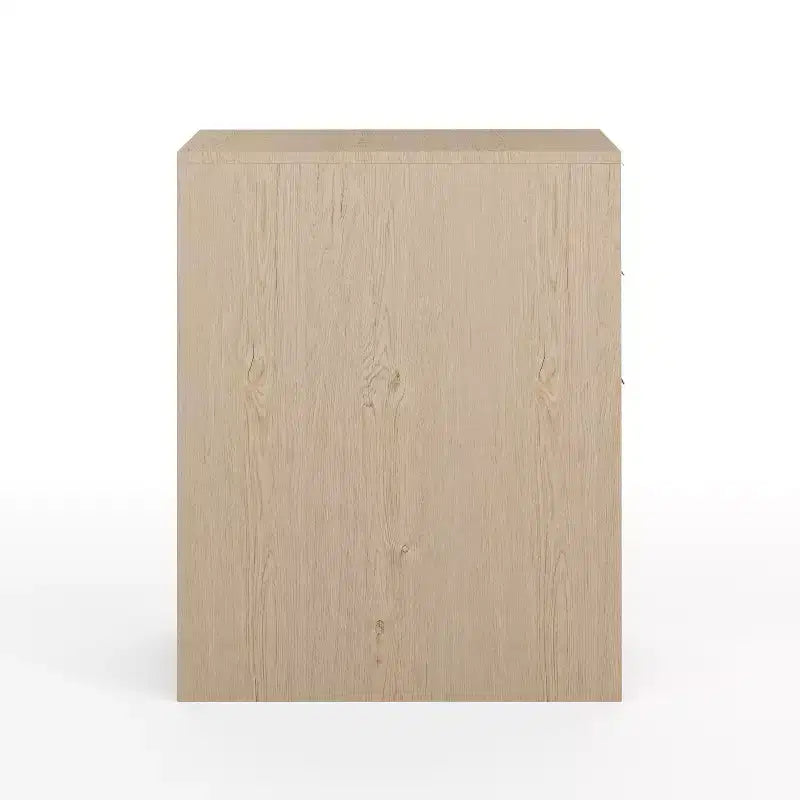 Bureau d'angle modulable avec un tiroir et deux caissons de classement à 3 tiroirs, bois composite