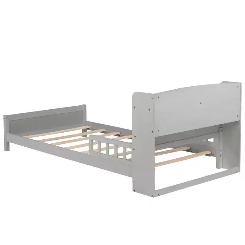 Pouf carré rembourré avec pieds en métal, assise matelassée, repose-pieds de salon