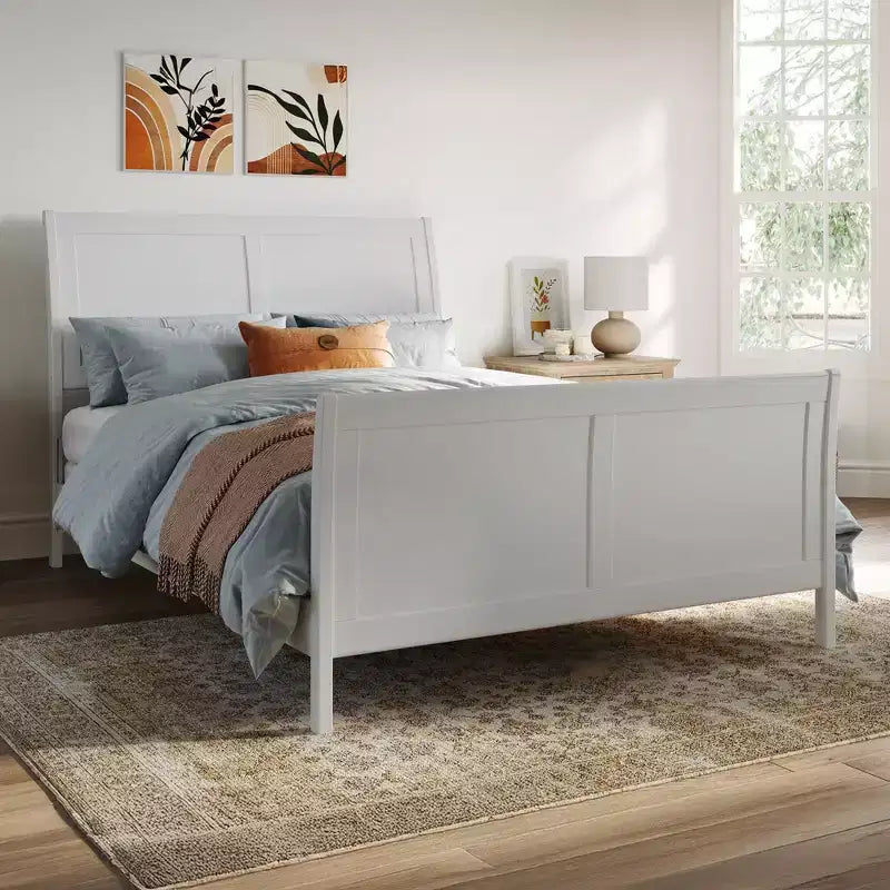 HomeStock Freestanding Headboards with Bed Frame