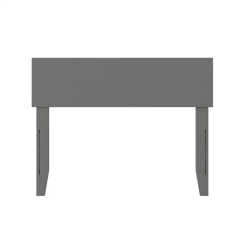 Freestanding Solid Wood Panel Headboard with Bed Frame, Multiple Sizes & Finishes
