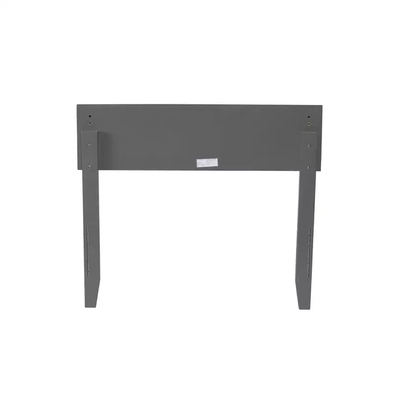 Freestanding Solid Wood Panel Headboard with Bed Frame, Multiple Sizes & Finishes