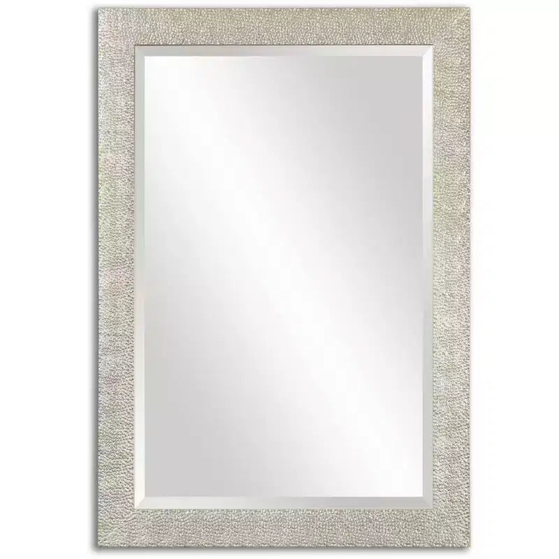 Uttermost Porcius Antiqued Silver 29 x 41 Wall Mirror