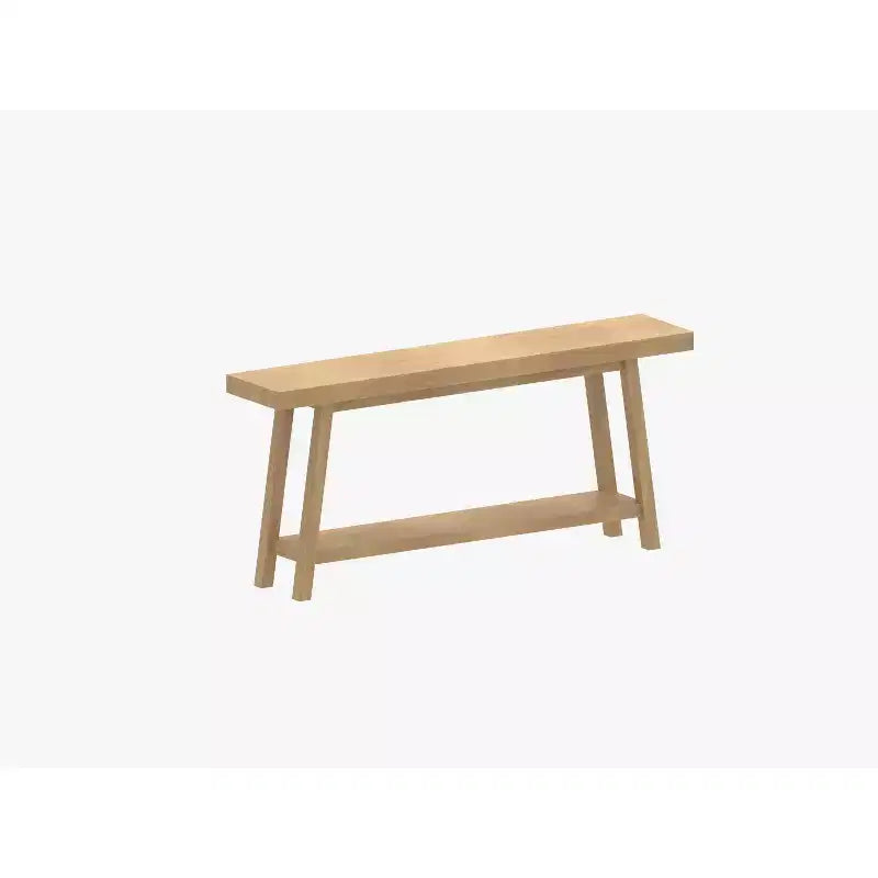 71 Long 2 Tier Farmhouse Entryway Tables - Rectangular Couch Table Behind Sofa, Accent Console Tables for Entryway, Foyer, Living Room
