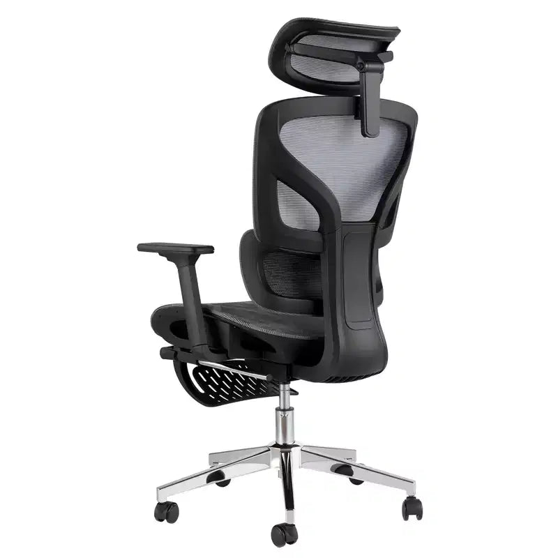 3rd Gen Ergonomic Mesh Office Chair - 4D Adjustable Armrests, Lumbar Support & Footrest, High Back Desk Chair for Home Office(1-Pack)