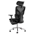 3rd Gen Ergonomic Mesh Office Chair - 4D Adjustable Armrests, Lumbar Support & Footrest, High Back Desk Chair for Home Office(1-Pack)