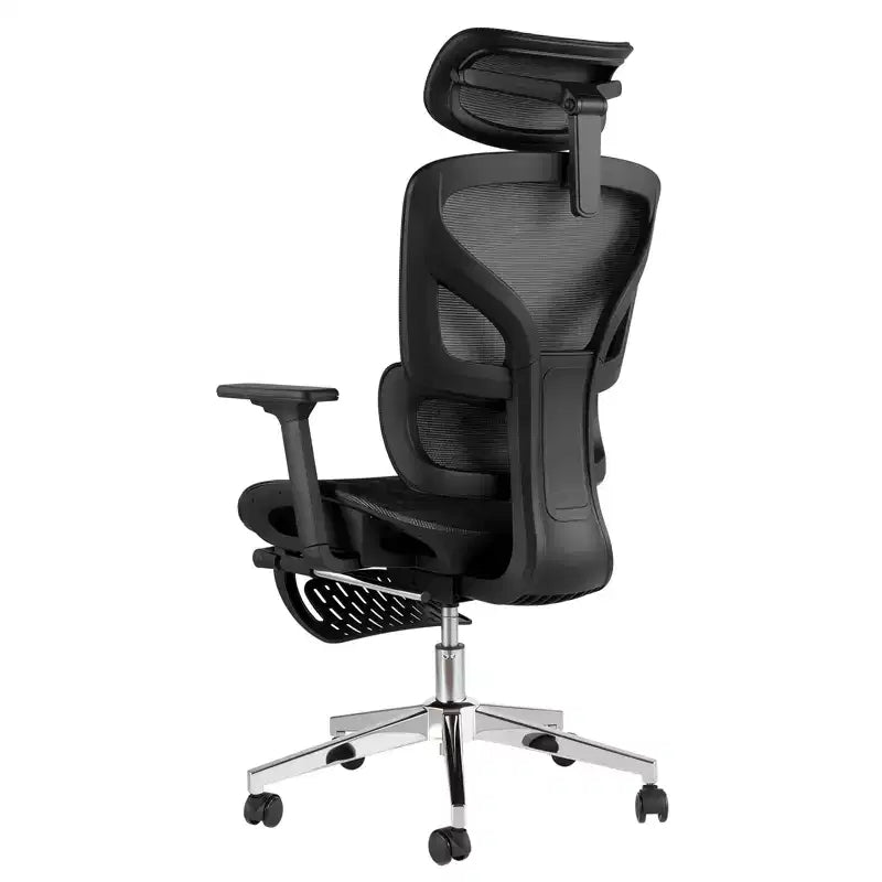 3rd Gen Ergonomic Mesh Office Chair - 4D Adjustable Armrests, Lumbar Support & Footrest, High Back Desk Chair for Home Office(1-Pack)