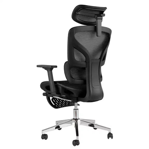 3rd Gen Ergonomic Mesh Office Chair - 4D Adjustable Armrests, Lumbar Support & Footrest, High Back Desk Chair for Home Office(1-Pack)