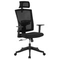 Chaise de bureau ergonomique, Support lombaire réglable, Soutien lombaire ajustable, Chaise de bureau pivotante, Chaise d'ordinateur à bascule réglable