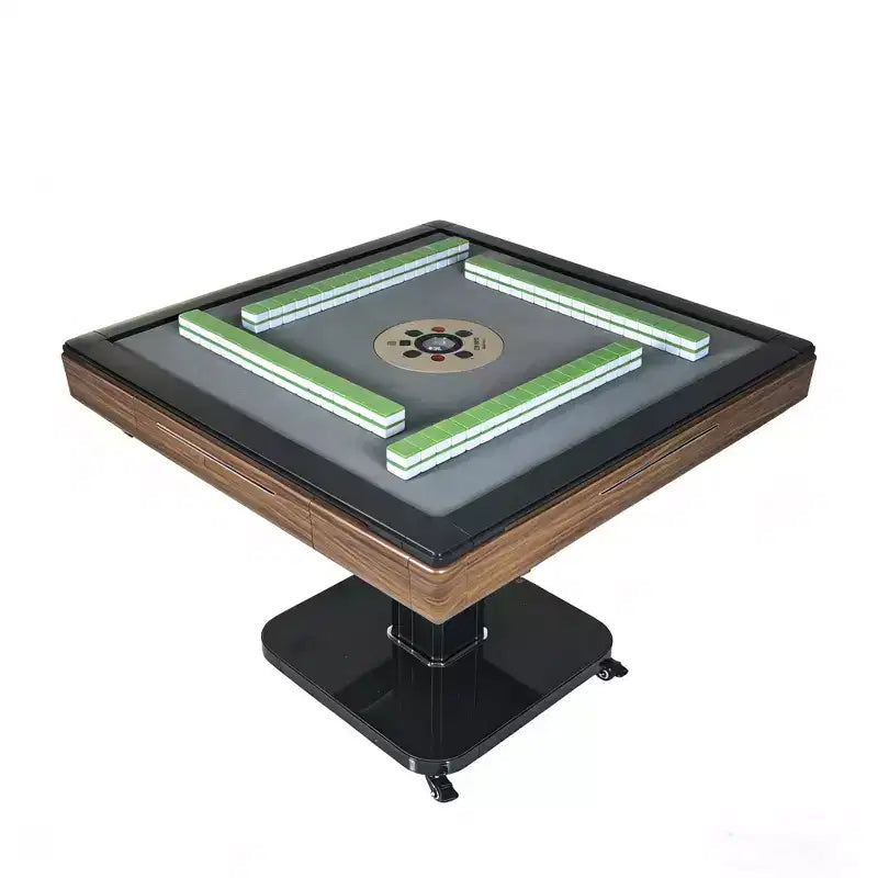Foldable Automatic Mahjong Table with Wheels, Ultra-Thin & Quiet