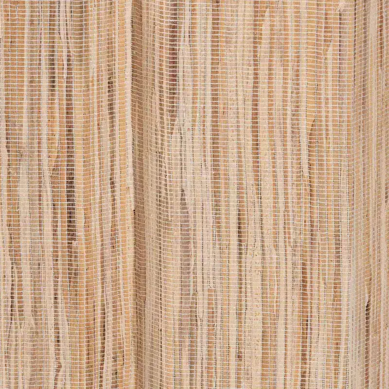 Table d'appoint en herbe tressée, finition naturelle, table d'appoint bohème pour salon et chambre